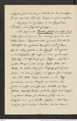 Nachlass Franz Steindachner, Brief (unvollständig) von Rudolf Sturany an Franz Steindachner, Inv.Nr. 525.01, Seite 2